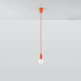 Оранжева висяща лампа ø 5 cm Rene - Nice Lamps