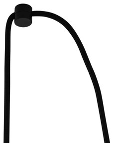 Японски висящ абажур черен с бамбук 2-светлинен - Kea