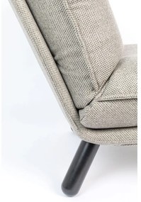 Сив фотьойл Lazy Sack - Zuiver