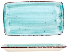 Gural Porselen - Turquoise Правоъгълно плато 29x17cm. (NBNORD29X17KY50TM)