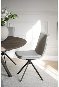 Бежови въртящи се трапезни столове в комплект от 2 броя Lowell - Rowico