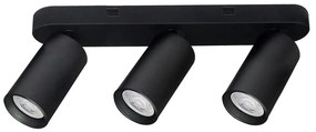 Rabalux 73083 - Точково осветително тяло YORLI 3xGU10/7W/230V черно