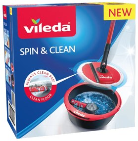 Комплект кофа и моп за под Spin&amp;Clean Spin &amp; Clean - Vileda