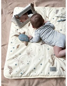 Светложълто детско килимче за игра 80x80 cm Sea Garden – Cam Cam Copenhagen