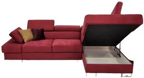 Ъглов диван Gelito Mini LTHR-Right