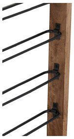 Кафяв стенен стелаж за 8 бутилки вино Sorrento - Light &amp; Living