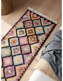 Двустранна/ръчно изработена вълнена пътека 60x190 cm Kamal Zara – Nouristan