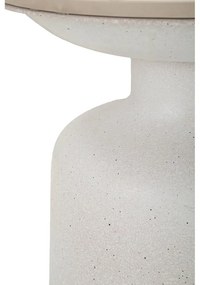 Кръгла странична масичка с керамичен плот ø 40 cm Fush – Mauro Ferretti