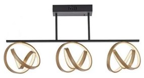 JUST LIGHT. 6245-18 - LED Полилей за повърхностен монтаж LOOP 3xLED/11W/230V 2700-5000K + д.у.