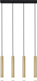 Zuma Line P241125804GD - Полилей на кабел VELIC 4xG9/5W/230V златен