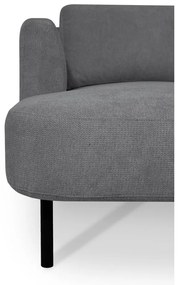 Тъмносив ъглов диван (десен ъгъл/"U" форма) Hero – Scandic