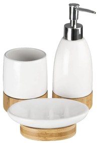 Комплект аксесоари за баня от бял камък Earth - Premier Housewares