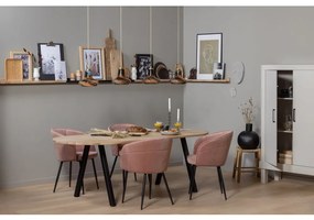 Стенен рафт за снимки от масивен дъб в естествен цвят 120 cm Studio – WOOOD