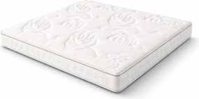 Средно твърд терморегулиращ матрак с пружини 200x200 cm Memory Luna – Bonami Selection