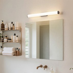 Ретро стенна лампа бронз 80.4cm вкл. LED IP44 - Coco