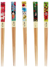 Дървени пръчици в комплект от 5 бр. в естествен цвят Japanese Heritage – Rex London