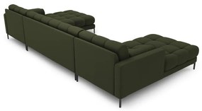 Зелен ъглов диван ("U" форма) Bali – Cosmopolitan Design