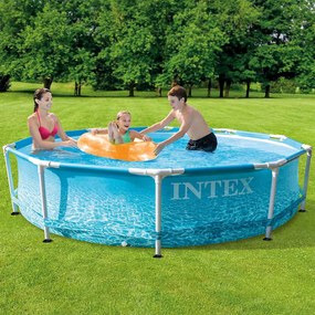 92515 INTEX Плажен басейн с метална рамка, 305x76 см