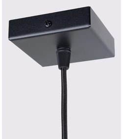 Черно висящо осветително тяло Gleam – Sollux