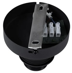 Ориенталска стенна лампа черна с естествен бамбук - Pua