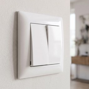 Двоен Ключ с Рамка OSTE JNH007-W WHITE