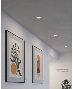 Бяло LED вградено осветление осветително тяло за таван FUEVA 5 – EGLO