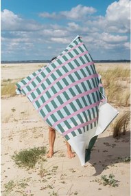 Зелено/розово одеяло 160x200 cm Onu – noo.ma