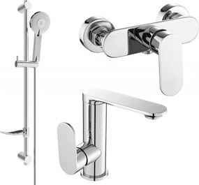 Mexen Milo DF40 душ комплект, хром - 713054DF40-00