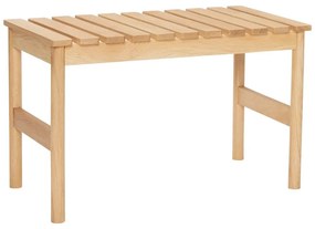 Светлокафява пейка Row – Hübsch