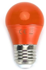 LED Крушка G45 E27/4W/230V оранжева - Aigostar