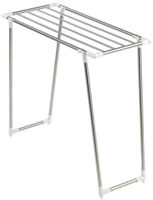 WENKO 3774020100 - Сушилник за пране PROFI SINGLE 87 x 79 см неръждаема стомана/сребрист/бял