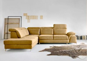 Ъгъл диван Milani-Right-Moustardi
