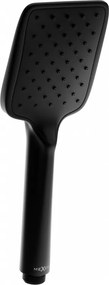 Mexen R-62 еднофункционална душ глава, черна - 79562-70