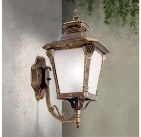 Orion - Външна стенна лампа AIKO 1xE27/60W/230V IP23 бронз/патина