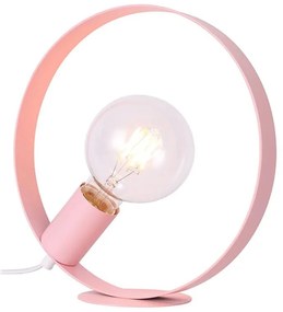 Розова детска лампа ø 10 cm Nexo - Candellux Lighting