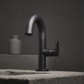 Кран за мивка Vicario Slim-Черен - Mat