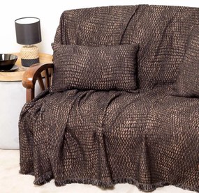 Одеяло за диван Aslanis Home Ismaros-Mauro-Sokola-180 x 350 cm