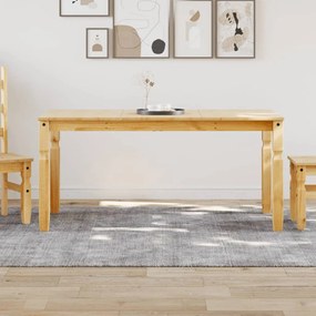 4005717 vidaXL Тоалетка Corona, 160x80x75 см, бор масив
