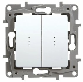 Legrand 664714  Ключ сериен с индикатор Niloe Бяло - 664714