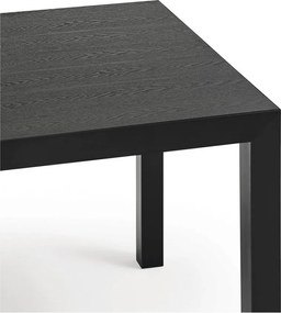 Трапезна маса с дъбова дървена плоскост 75x180 cm Alma – Teulat