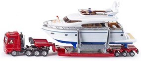 Siku - Играчка Heavy Haulage Transporter With Yacht 1849