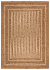 Външен килим в естествен цвят 120x170 cm Layla Border – Flair Rugs