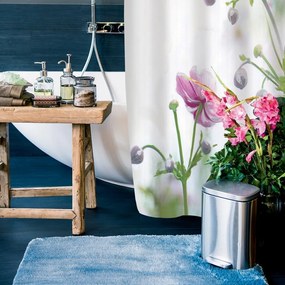 Стоманено кошче за боклук с педал в матово сребрист цвят 5 l Akira – Spirella