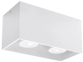 Бяло таванно осветително тяло Geo - Nice Lamps