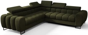 Ъглов диван Lordy max-Зелен-ляв