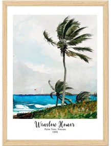 Плакат в рамка 55x75 cm Winslow Homer - Wallity