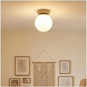 Brilagi - Точково осветително тяло MILO ECRU 1xE27/60W/230V бежово/златисто