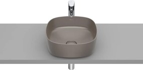 Умивалник за монтаж върху плот Inspira Soft Coffe, 370 х 370 mm