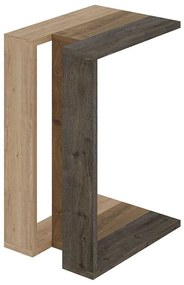 Дъбова странична маса 40x30 cm Macha - Marckeric