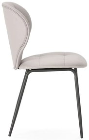 Бежови трапезни столове в комплект от 2 бр. Maura – Marckeric